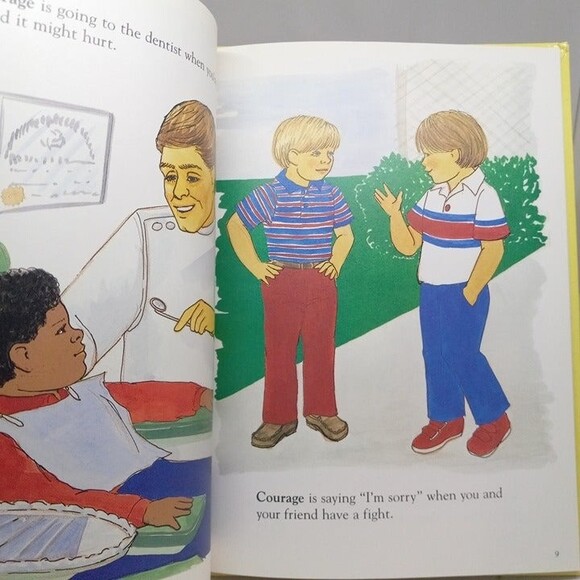 Learn The Value Of Courage-Elaine P Goley-1989-Guideposts-Hardcover-Illustrated - Picture 10 of 11